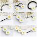 LOVEF 18 Pcs Daisy Hair Accessories Set - Bobby Pins, Barrettes, Hair Ties - Pastoral Style Floral Hair Clips & Elastic Bands - Buy Online on GoSupps.com