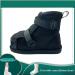 Unisex Adjustable Post Op Shoe | Medical Walking Boot for Broken Foot & Sprains | Lightweight Black X-Large - Buy Online on GoSupps.com