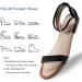 2 Pairs Full Length Pigskin High Heels Insoles - Arch Support Anti-Slip Cushion Inserts for Blister Relief | Size 8-9.5 - Buy Online on GoSupps.com