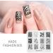 Animal Print Nail Art Stamper Plate - Leopard, Tiger, Cow, Zebra Patterns - FA005 - Buy Online on GoSupps.com