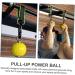 Beaupretty Grip Training Ball Set with 90 Angle Handles - Pull-Up Bar & Forearm Strap for Home Fitness - Buy Online on GoSupps.com
