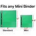 Samsill 4 Pocket Trading Card Binder Sleeves - 200 Pockets, Double Sided Clear Pages - 2.5 x 3.5 Inch Cards - 25 Pack - Buy Online on GoSupps.com