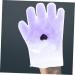 FRCOLOR Socks Pair Lavender Hand Set spa socks gel socks paraffin bath mitts Beauty Hand Cover paraffin bath for feet dry hands gloves purple portable Nursing supplies Paraffin Gloves - Buy Online on GoSupps.com