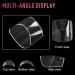 240 Pcs Half Cover Short Fake Nails - French Square Acrylic Press-On Tips, 12 Sizes with Case for DIY Nail Art - Buy Online on GoSupps.com