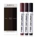 BOPOVA Furniture Markers Touch Up Wood Floor Scratch Repair Kit 3 Colors Wood Markers for Scratches Stains Wood Floors Tables Desks Cabinet Bedpost (Brown Reddish Brown Chestnut)