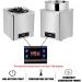 Chauffe-plats professionnels chauffe-th i res temp reuse chocolat 600 W avec chauffe-perles pot isolant pour tapioca pour la restauration et les salons de th au lait 3L - Buy Online on GoSupps.com