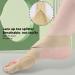Bordstract Toe Spreader Socks for Bale Toe Relief - Non-Slip Breathable Comfort - Skin Color Right Size - Buy Online on GoSupps.com