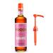 Premium Caramel Syrup from Cafe Pocco - 75cl Glass Bottle & 10ml Reusable Syrup Pump Caramel 750 ml (Pack of 1)