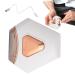 Kixolazr Automatic Nail File - Automatic Fingernail Cutter - Rechargeable Safety Fingernail Trimmer 2-in-1 Nail Trimmer Polisher with Nail Clip Storage for Women Men White