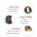 Yidie Curly Braided Hair Extensions - Loose Waves 51 cm Springy French Art Hair for Women (1B/27) - 6 Packs - Buy Online on GoSupps.com