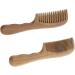 BbteK Combing Brush for Men and Women Wooden Hair Comb Wide/Fine Tooth Comb Wavy Handle Scalp Massage Comb Hair Cutting Comb Styling Tools Barber Comb Comb for Curly Hair Comb (Color : Wide Teeth) - Buy Online on GoSupps.com
