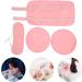 Eco-Friendly Castor Oil Packing Set - Reusable Soft Adjustable Breast Inserts & Washable Neck/Waist Wrap for Insomnia Relief - Buy Online on GoSupps.com