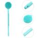 Healifty Silicone Handle Cleaner Brush - Shower Exfoliator & Back Massager | Double-Sided Body Scrub for Kids | Portable Bath Skin Brushing Tool - Sky-blue - Buy Online on GoSupps.com