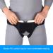 Adjustable Hernia Support Belt for Men - Dual Shape Pads Removable Compression Ideal for Single & Double Inguinal Hernia - Buy Online on GoSupps.com