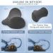 Cloud Neck Stretcher | Neck and Shoulder Relaxer for TMJ Pain Relief | Cervical Traction Device with Massage Design - Gray - Buy Online on GoSupps.com