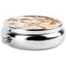 Hibiscus Flowers Mini Round Pill Box | 3 Compartment Travel Pill Organizer | Portable Medicine Case for Home & Office - Buy Online on GoSupps.com