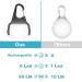 2 Pack LED Dog Collar Light USB Rechargeable Light up Dog Collar Lights 4 Modes Dog Light for dog harness Clip-On Dog Collar Tag Light IP65 Waterproof Safety Dog Lights for the Dark - Buy Online on GoSupps.com