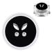 Tooth crystal gimmick jewel dental decoration crystal dental jewelry jewel tartar tooth decorations tooth jewelry fashionable for DIY nail and teeth decoration crystal dental 4pcs/box