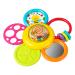 WINFUN 44526 Teething ring and suction cup multi-coloured Teething ring with suction cup