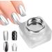  zwxqe Metallic Gel for Painting Polishing Gel for Manicures - UV/LED Mirror Effect Nail Designs for Beginners Home Manicure Decoration - Buy Online on GoSupps.com