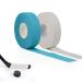 Swawis 2 Rolls Roll Tape Ice Hockey ice hockey hockey racket tape black & green/blue & white 2.5cmx25m handle band hockey racket strap for hockey badminton handle Golf pole