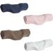 Cervical Neck Pillow for Sleeping - Memory Foam Neck Roll Pillow for Stiff Neck Pain Relief - Pink Bolster Pillow for Side and Back Sleepers - Buy Online on GoSupps.com