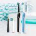 16-Piece Precision On-Plug Brush Set for Oral-B Electric Toothbrush - 8 White & 8 Black | Deep & Precise Cleaning - Buy Online on GoSupps.com