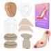 Ball of Foot Cushions Set  12 Pieces Reusable Metatarsal Pads Shoe Heel Inserts Protectors Filler Forefoot Pads for Women High Heels  All Day Pain Relief and Comfort