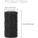 Tenn Well 328 Yards 150D 1MM Black Waxed Thread for Leather DIY Project with Needles - Buy Online on GoSupps.com