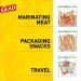 Glad Quart Zipper Food Storage Bags, 200 Count - Pack of 4 | Clear Plastic Bags for Trash & Food Storage (79106) - Buy Online on GoSupps.com