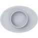ezpz Tiny Bowl (Pewter) - Silicone Suction Bowl for Baby Led Weaning - 6 months - Buy Online on GoSupps.com