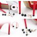 6 Pairs Non-Slip Black High Heel Replacement Tips for Women - Size 11-13 mm - Buy Online on GoSupps.com