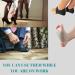 MEDIZED Plantar Fasciitis Therapy Wrap - Heel Foot Pain Relief & Arch Support Ankle Brace for Men - Orthotic Insole - Buy Online on GoSupps.com