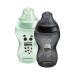 Tommee Tippee Closer to Nature Decorated Blue Baby Bottle 340 ml 2 Pack