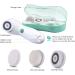 Touch Beauty Electric Facial Cleaning Brush Set - Waterproof with 3 Attachments | Gentle Exfoliation & Travel Case | 2 Speed Levels (Green) - Buy Online on GoSupps.com