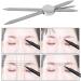 Buy Pohove Eyebrows Template Ruler - Precision Microblading & Eyebrow Mapping Tool | Stainless Steel Fibonacci Caliper for Perfect Eyebrow Balance - Buy Online on GoSupps.com