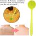 Soft Silicone Body Brush with Long Handle - Best Back Bath Shower Massage Tool for Exfoliating - Buy Online on GoSupps.com