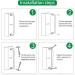 13'' Metal Green Playground Kids Safety Handles - 500lbs Capacity (1 Pair) - Swing Set & Jungle Gym Accessories - Buy Online on GoSupps.com