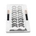 TONXX 10 Pairs Magnetic Eyelashes and Eyeliner Kit Reusable 3D Magnetic False Lashes Extension Needed for Makeup 1#
