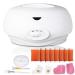 K-Salon Paraffin Wax Machine Paraffin Bath Quick Heating Wax Warmer, 8 Packs of Wax 3.5lb for Hand and Fe for Hand and Feet