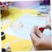 Milisten Glass Jar Candy Jar Decor Nail Art Accessories Nail Dish for Acrylic Nails Nail Cups Nail Dish with Lid Nail Art Liquid Holder Nail Art Dish Dappen Dish Castor Glass Heart-shaped 1 - Buy Online on GoSupps.com