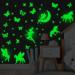 Glow in The Dark Unicorn Fairy Butterfly Wall Decals - Fluorescent Adhesive Stickers for Nursery Girls Bedroom - Home Decoration - Buy Online on GoSupps.com