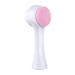 Facial Cleansing Brush - Silicone Face Exfoliator Brush - 2in1 Face Brushes for Cleansing and Exfoliating Skin with Soft Bristles - Face Wash Brush/Massaging for Women