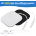 Buy 20 Self-Adhesive TENS Electrodes Pads - 40x40mm Reusable for Muscle Back & Joint Pain Relief - Compatible with Most TENS Devices - Buy Online on GoSupps.com