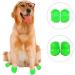 YAWMLYE 2 Pairs Puppy Dog Clogs Sandals with Anti-Slip Sole - Green | Pet Festival Gifts - Buy Online on GoSupps.com