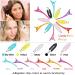 Figfyou 36 Seamless Colored Hair Clips - No Bend Hairdressing Accessories & Combi Clips for Perfect Hair Styling & Makeup - Buy Online on GoSupps.com
