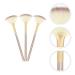 FRCOLOR 3pcs Esthetician Supplies: DIY Bronzer Fan & Multi-Function Highlighter Brush Set for Travel - Perfect for Makeup & Contouring - Buy Online on GoSupps.com