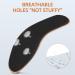 MAGICLULU Nonslip Cow Leather Insoles | Shock Absorbing, Breathable | Men Women Size 39-40 - Buy Online on GoSupps.com