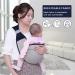 Uptvin Sling Baby Carrier for Newborns | Soft Adjustable Multifunctional - Supports Up to 20kg | Includes Baby Bib - Gray - Buy Online on GoSupps.com
