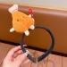 JSGHGDF Cute Stuffed Chicken Leg Shape Hair Hoop Women Spa Wash Face Makeup Headband for Photoshoots Halloween Hair Accessories French Fries Headban - Buy Online on GoSupps.com